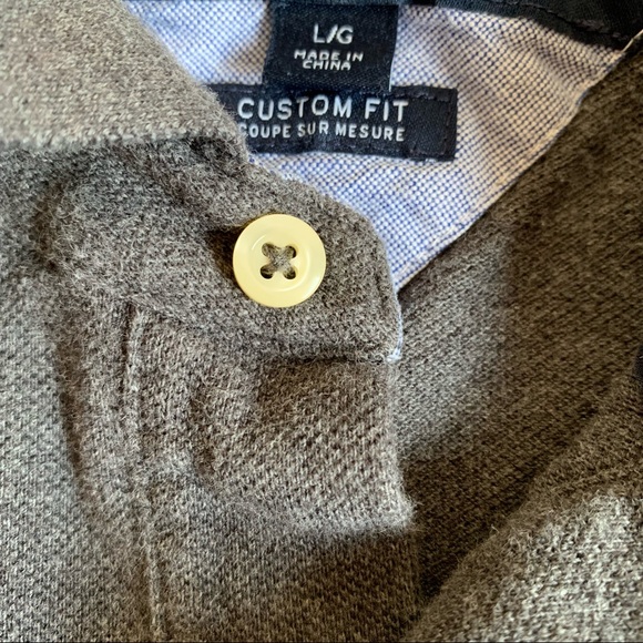 Tommy Hilfiger Polo Shirt sizeL/G grey - Picture 4 of 12